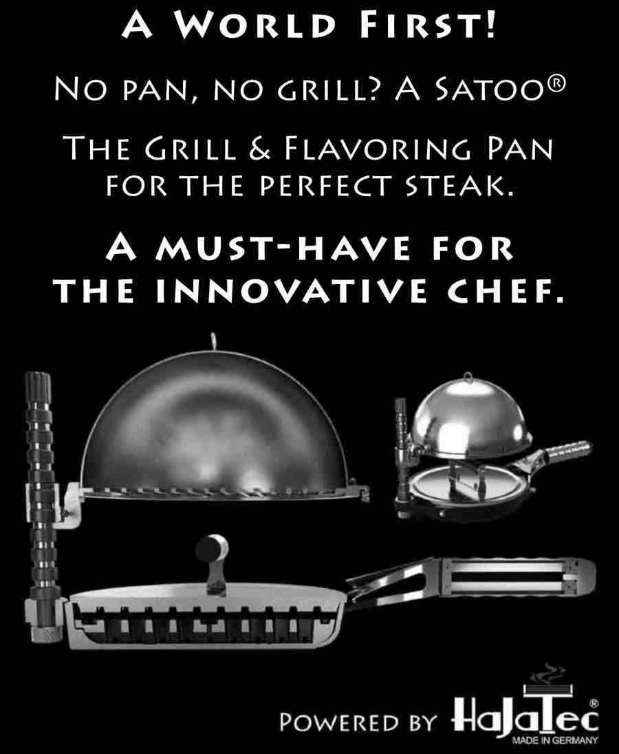 Satoo® Grill & Flavoring Pan: Satoo worl first