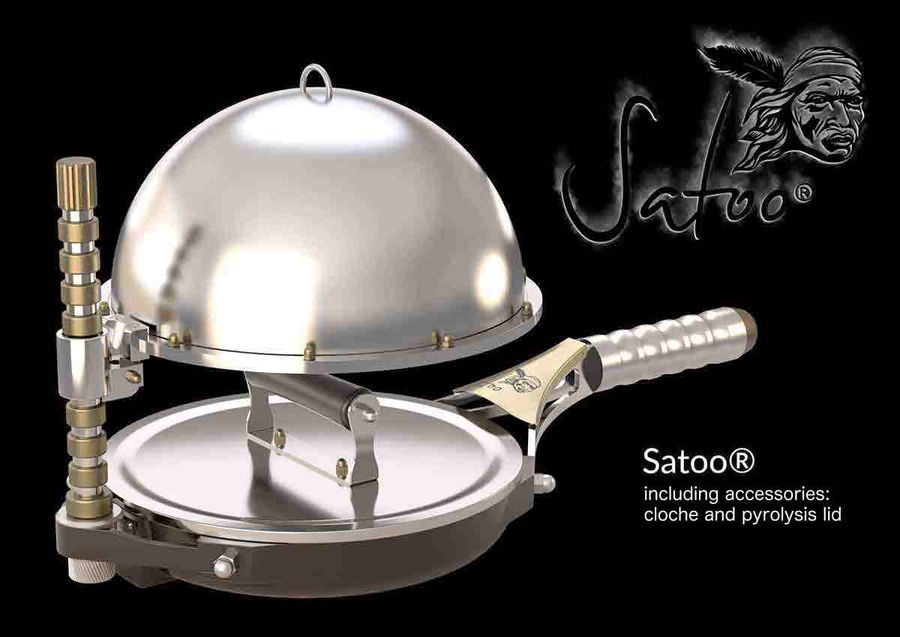 Satoo® Grill- & Flavoring Pan including accessories
