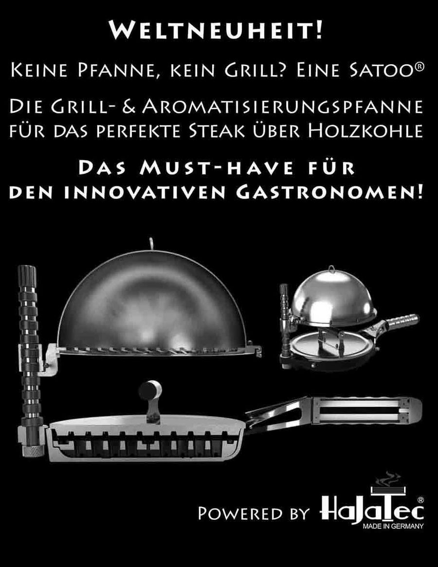 Satoo® Grill- & Aromatisierungspfanne: Satoo Weltneuheit
